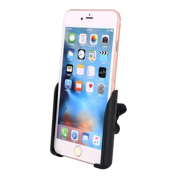 Universal Car Air Vent Mount Phone Holder Stand, Clip Width: 6-8.5cm, For iPhone, Galaxy, Sony, Lenovo, HTC, Huawei and other Smartphones (Black) - Image 10
