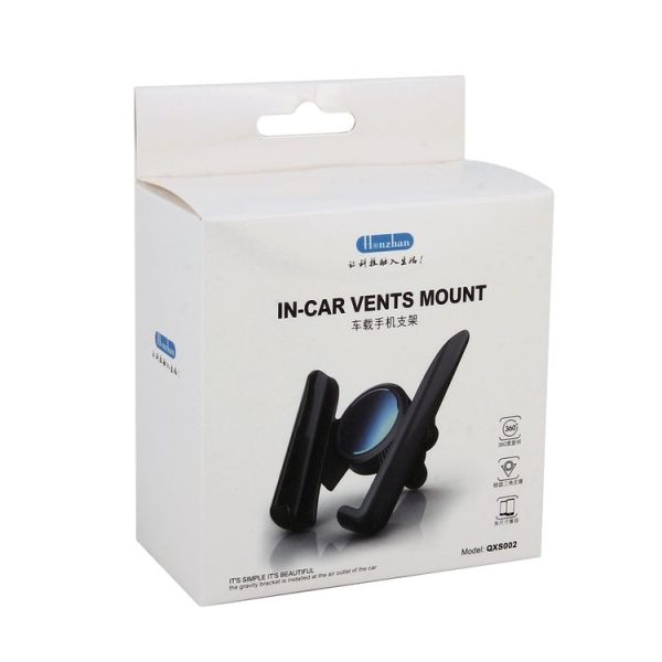 Universal Car Air Vent Mount Phone Holder Stand, Clip Width: 6-8.5cm, For iPhone, Galaxy, Sony, Lenovo, HTC, Huawei and other Smartphones (Black) - Image 13