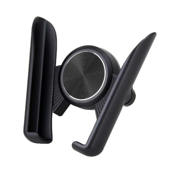 Universal Car Air Vent Mount Phone Holder Stand, Clip Width: 6-8.5cm, For iPhone, Galaxy, Sony, Lenovo, HTC, Huawei and other Smartphones (Black) - Image 2