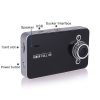 K6000 2.3 inch 90 Degrees Wide Angle Full HD 720P Video Car DVR, Support TF Card (32GB Max) / Motion Detection, with 2 Night Vision Fill Lights - Image 4