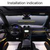 K6000 2.3 inch 90 Degrees Wide Angle Full HD 720P Video Car DVR, Support TF Card (32GB Max) / Motion Detection, with 2 Night Vision Fill Lights - Image 9