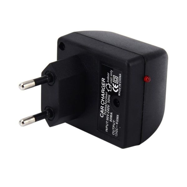 Vehicle Power Inverters 90-240V AC to 12V DC with Car Cigarette Lighter Socket Adapter Converter Vehicle Amplifier Power Output: DC 12V 600mA (EU Plug) - Image 4