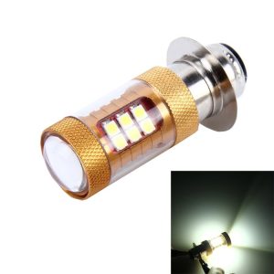 H6M / P15D 15W 1300 LM 6500K Motorcycle Headlight with 28 SMD-3030-LED Lamps, DC 12V (White Light)