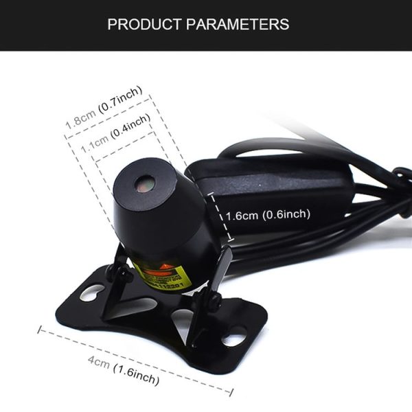 5V Roof Ceiling Decoration Car Red Light Star Night Lights Atmosphere Meteor Lamp Projector, Constantly Bright - Image 3