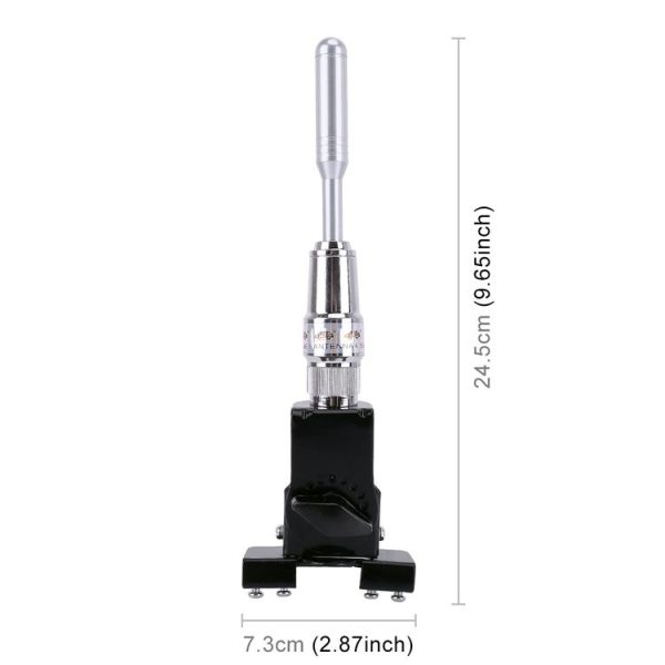 PS-401 Modified Car Antenna Aerial, Size: 24.5cm x 7.3cm (Silver) - Image 4