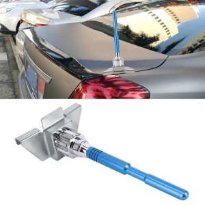 PS-409 Modified Car Antenna Aerial, Size: 24.0cm x 11.5cm (Blue)