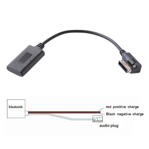 Car MMI 3G+ AMI Bluetooth Audio Cable Wiring Harness for Audi Q5 A5 A7 R7 S5 Q7 A6L A8L A4L - Image 4
