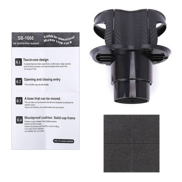 SB-1066 2 in 1 Car Auto Universal Cup Holder Drink Holder - Image 10
