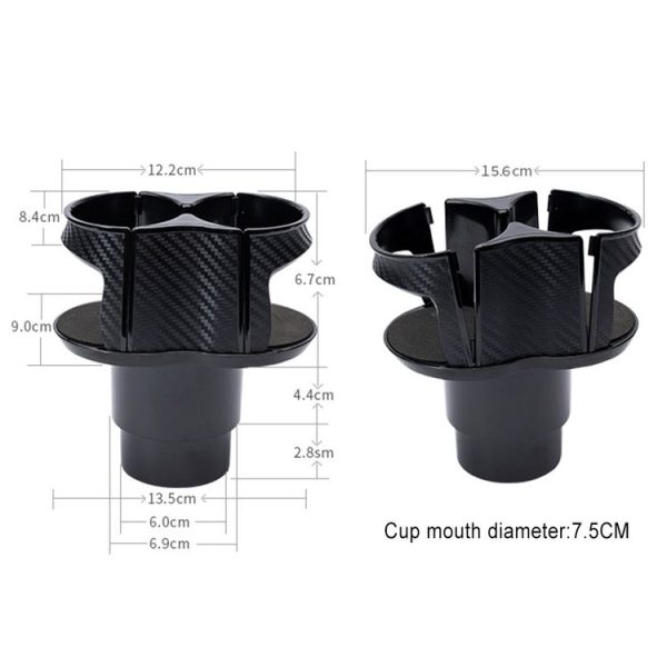 SB-1066 2 in 1 Car Auto Universal Cup Holder Drink Holder - Image 3