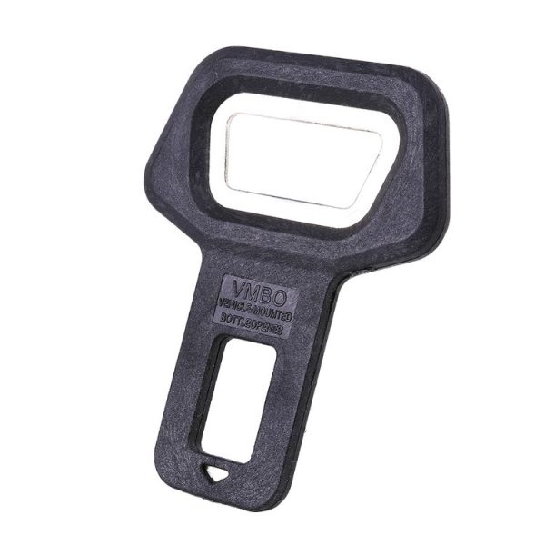 Universal Car Safety Belt Clip Vehicle Mounted Car Safety Seat Belt Buckle Clip Bottle Opener - Image 2