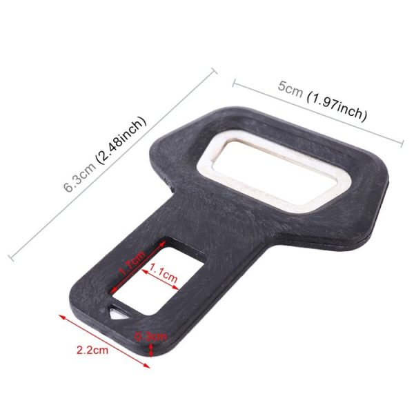 Universal Car Safety Belt Clip Vehicle Mounted Car Safety Seat Belt Buckle Clip Bottle Opener - Image 3