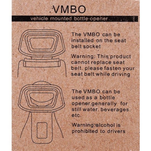 Universal Car Safety Belt Clip Vehicle Mounted Car Safety Seat Belt Buckle Clip Bottle Opener - Image 5
