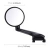 3R-094 Auxiliary Rear View Mirror Car Adjustable Blind Spot Mirror Wide Angle Auxiliary Rear View Side Mirror for Left Mirror (Black) - Image 2