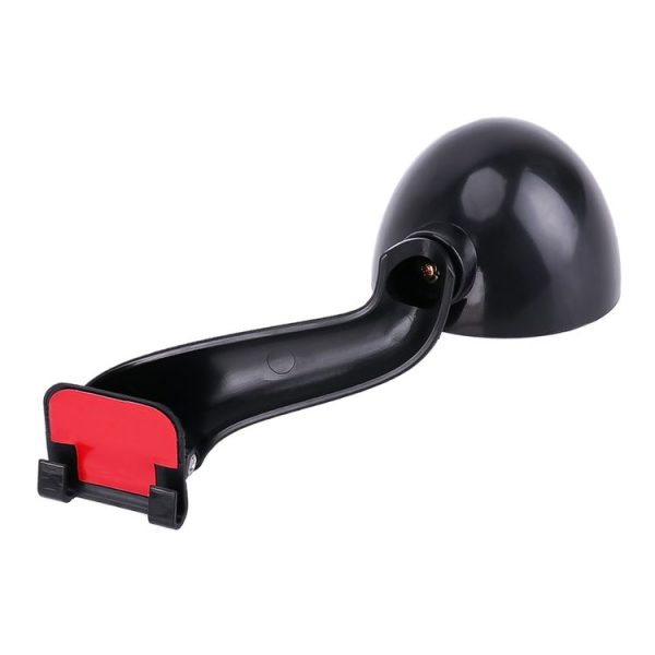 3R-094 Auxiliary Rear View Mirror Car Adjustable Blind Spot Mirror Wide Angle Auxiliary Rear View Side Mirror for Left Mirror (Black) - Image 4