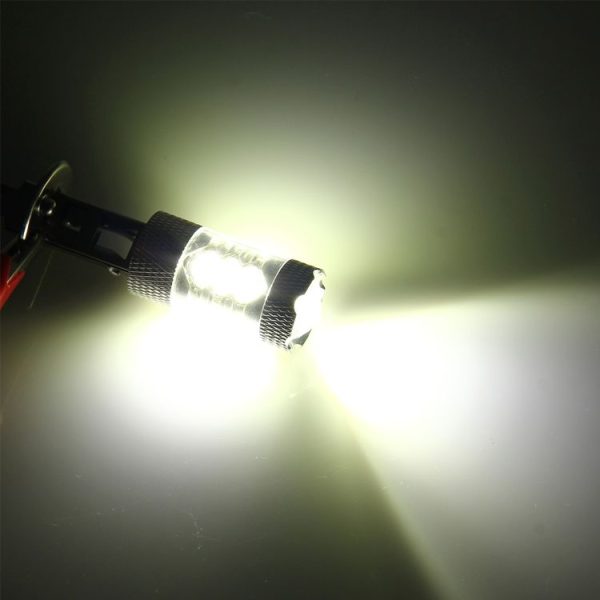 H1 80W 800LM 6000K 16-3535-LEDs Car Fog Lights, DC 12-24V (White Light) - Image 5