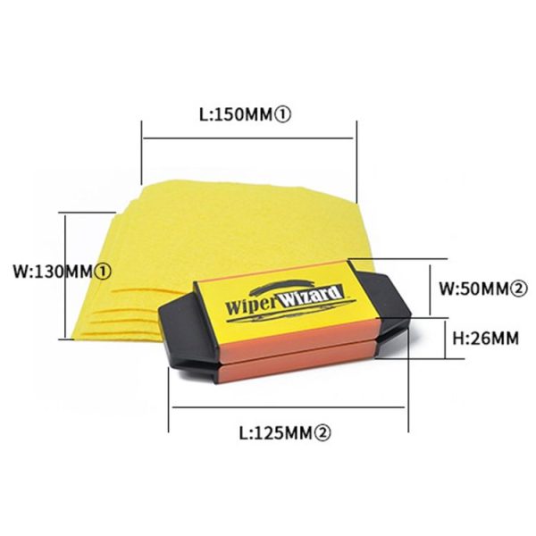 Wiper Wizard Auto Windscreen Cleaner Cleaning Brush - Image 5