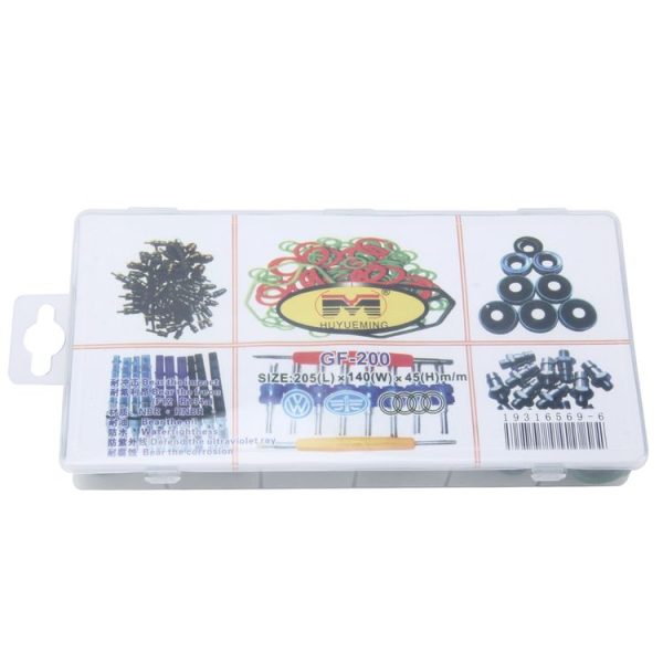 270 PCS Car Auto Vehicle 18 Sizes Assortment Kit Air Conditioning HNBR Seal O-Ring Set - Image 5
