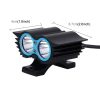 Owl Shape 20W 2000 LM 6000K Motorcycle Headlight Lamp with 2 COB Lamps and LED Projector Lens, DC 12-80V (White Light) - Image 2