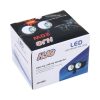 Owl Shape 20W 2000 LM 6000K Motorcycle Headlight Lamp with 2 COB Lamps and LED Projector Lens, DC 12-80V (White Light) - Image 5