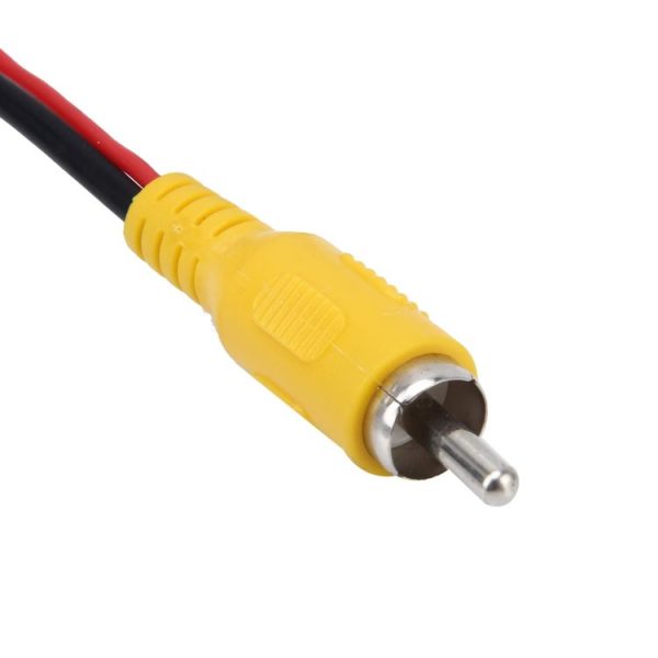 Car Reverse Rear View Parking Camera Video Cable With Detection Wire, Cable Length: 15m - Image 3