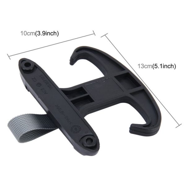 Bull Horn Shape Car Trunk Bag Hook Holder Hanger for Magotan Sagitar Octavia CC NMS - Image 3
