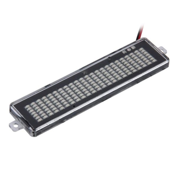 DC 12V Car LED Programmable Showcase Message Sign Scrolling Display Lighting Board with Remote Control (Blue Light) - Image 2