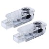2 PCS LED Car Door Welcome Logo Car Brand 3D Shadow Light for Audi - Image 2