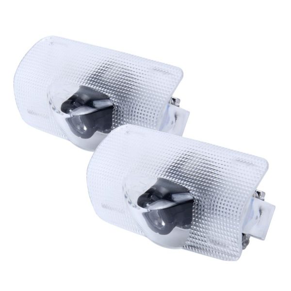 2 PCS LED Car Door Welcome Logo Car Brand 3D Shadow Light for Toyota - Image 2