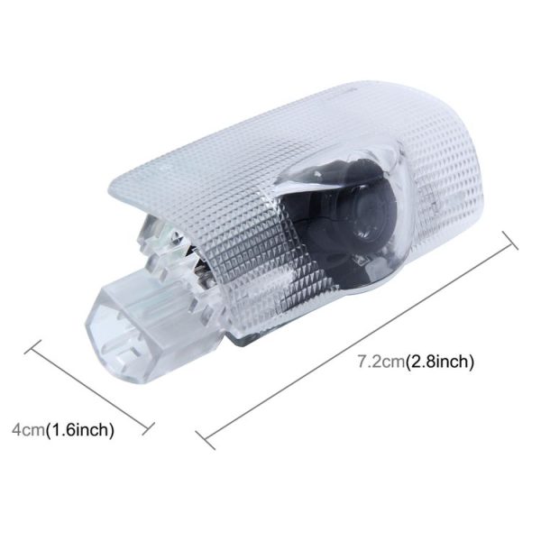 2 PCS LED Car Door Welcome Logo Car Brand 3D Shadow Light for Toyota - Image 5