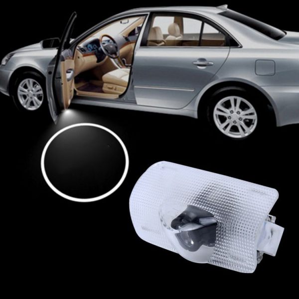 2 PCS LED Car Door Welcome Logo Car Brand 3D Shadow Light for Toyota - Image 6