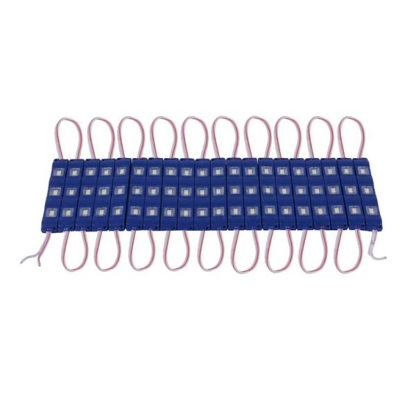 20x1W Sign LED DC 12V 3 SMD-5630-LEDs Module Waterproof Super Bright Light (Blue Light) - Image 2