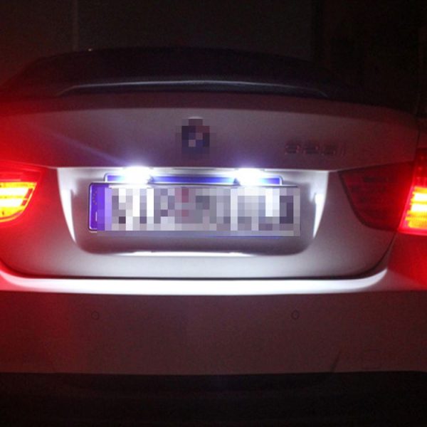 2 PCS Canbus License Plate Light with 24 SMD-3528 Lamps for Benz - Image 7