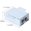FH-203 12V Vehicle Car Audio Amplifier Noise Filter RCA Plug Loop Isolator for DVD Stereos - Image 3