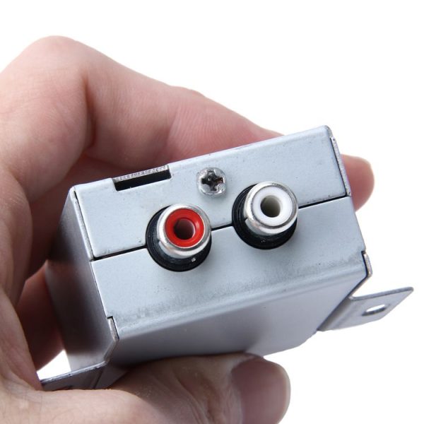 FH-203 12V Vehicle Car Audio Amplifier Noise Filter RCA Plug Loop Isolator for DVD Stereos - Image 4
