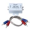 FH-203 12V Vehicle Car Audio Amplifier Noise Filter RCA Plug Loop Isolator for DVD Stereos - Image 5