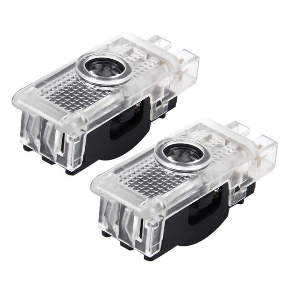 2 PCS LED Car Door Welcome Logo Car Brand 3D Shadow Light for Mercedes-Benz CMS-BZ6 and CMS-BZ13 - Image 2
