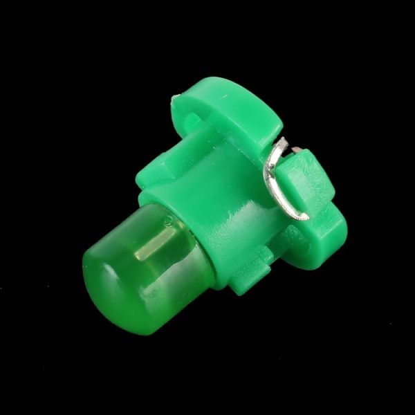 10PCS 2W T4.2 Wedge Instrument Panel LED Light Dashboard Gauge Cluster Indicator Lamp Bulb (Green Light) - Image 2