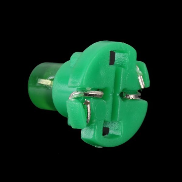 10PCS 2W T4.2 Wedge Instrument Panel LED Light Dashboard Gauge Cluster Indicator Lamp Bulb (Green Light) - Image 3