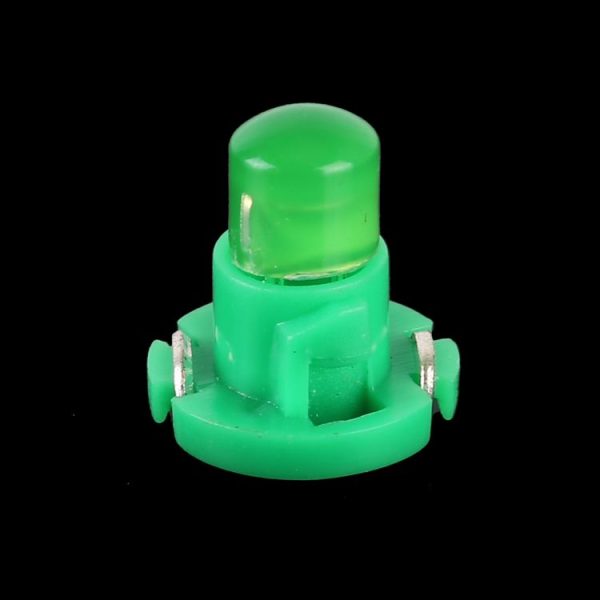 10PCS 2W T4.2 Wedge Instrument Panel LED Light Dashboard Gauge Cluster Indicator Lamp Bulb (Green Light) - Image 4