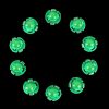 10PCS 2W T4.2 Wedge Instrument Panel LED Light Dashboard Gauge Cluster Indicator Lamp Bulb (Green Light) - Image 5