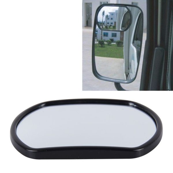 3R-025 Truck Blind Spot Rear View Wide Angle Mirror, Size: 14cm x 10.5cm (Black)
