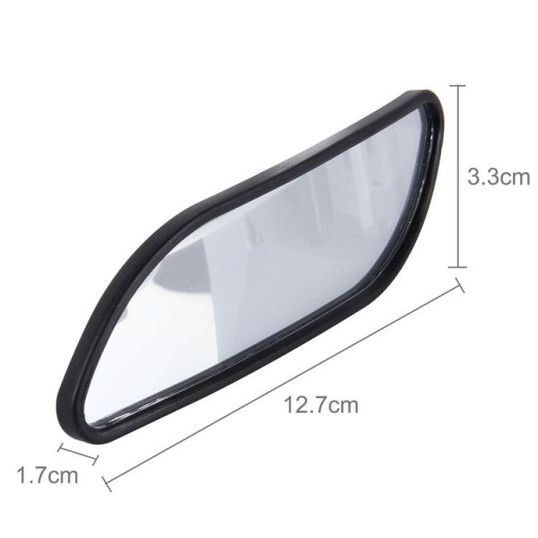 3R-067 2 PCS Car Blind Spot and Wide Rear View Wide Angle Adjustable Mirror (Black) - Image 5