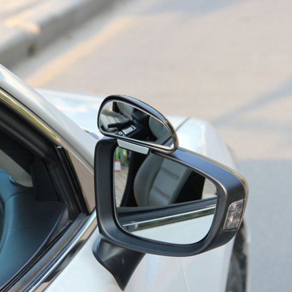 3R-092 Car Blind Spot Right Rear View Wide Angle Adjustable Mirror (Black) - Image 7