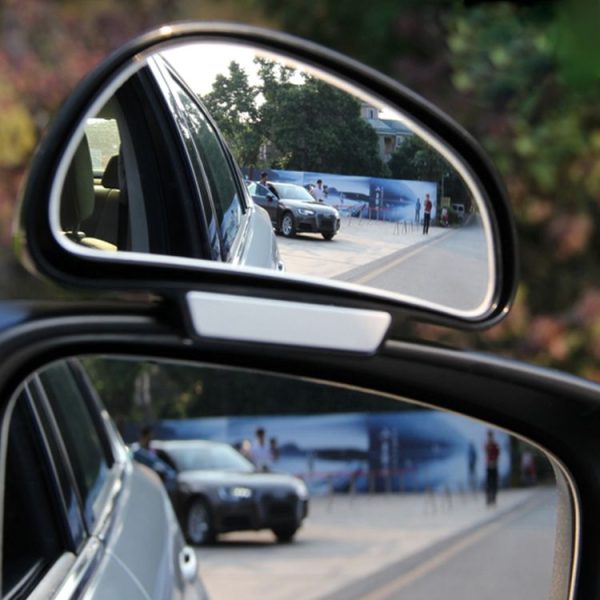3R-092 Car Blind Spot Right Rear View Wide Angle Adjustable Mirror (Black) - Image 8
