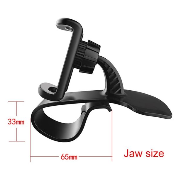 Multi-function Vehicle Navigation Frame Dashboard Car Mount Phone Holder, with Air Outlet - Image 4