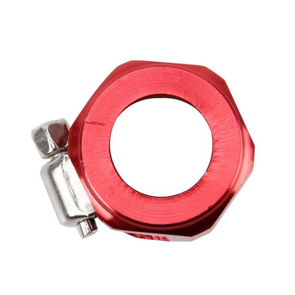 AN10 Car Performance Aluminum Accessories Adapter Nitrite Hose Finisher Adapter Nylon Braided Hose Clamp Red Finish, Random Color Delivery - Image 4