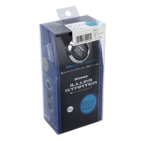 One-button Start Starter Switch with Illumination Engine Start Pivot Illumination Starter with Blue Lighting - Image 6