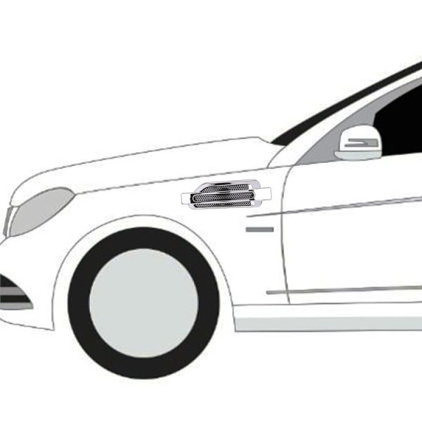 2 PCS Car-Styling Random Decorative Sticker (Silver) - Image 7