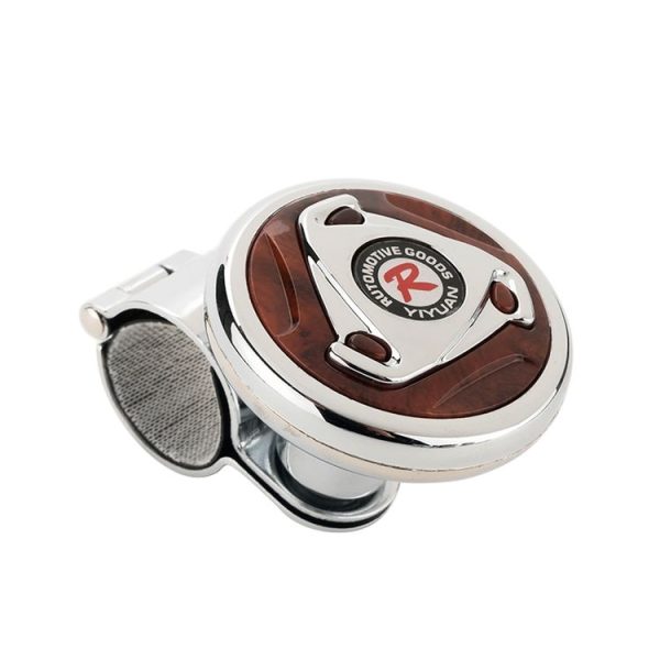 Car Auto Universal Steering Wheel Spinner Knob Auxiliary Booster Aid Control Handle Car Steering Wheel Booster Wheel Strengthener Auto Spinner Knob Ball - Image 2