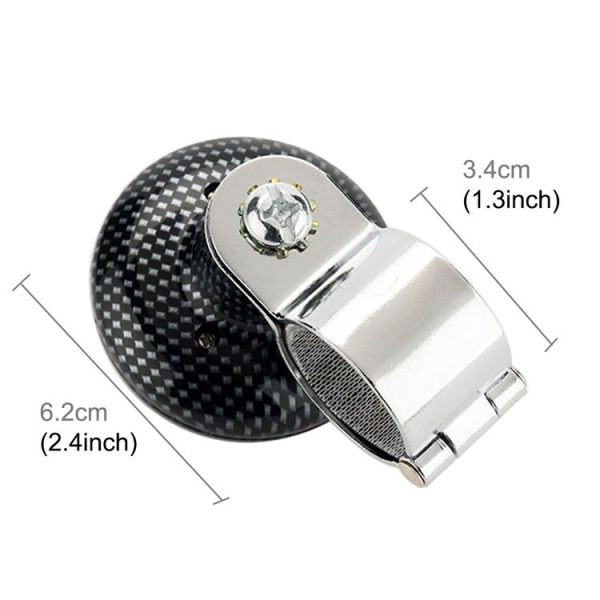 Car Auto Universal Steering Wheel Spinner Knob Auxiliary Booster Aid Control Handle Car Steering Wheel Booster Wheel Strengthener Auto Spinner Knob Ball - Image 3